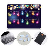 Laptop Case For Apple Macbook Air Pro Retina 11 12 13 15 Touch bar Light Bulb Printed Cover for mac book 12 inch Hard Case