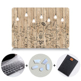 Laptop Case For Apple Macbook Air Pro Retina 11 12 13 15 Touch bar Light Bulb Printed Cover for mac book 12 inch Hard Case