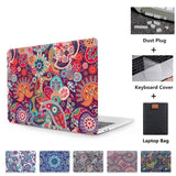 Laptop Bag Case For Macbook Air 11 13 Pro 13 15 With Touch Bar Paisley Print Cover for macbook 12 inch Retina Laptop Sleeve