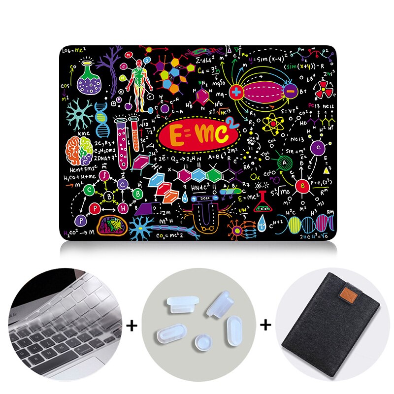 Laptop Case For Macbook Air 13 inch Shell Sleeve for apple mac book air pro retina 11 12 13 15 with touch bar Hard Cover