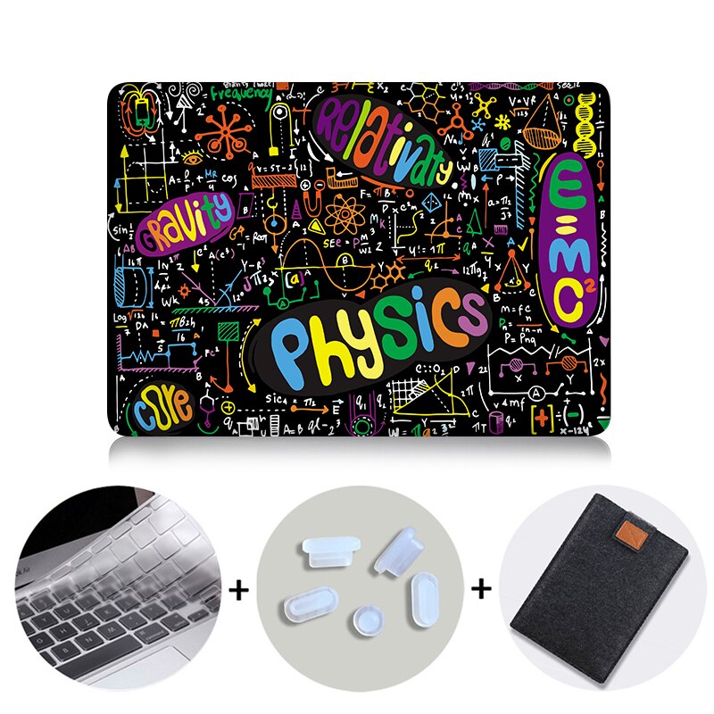 Laptop Case For Macbook Air 13 inch Shell Sleeve for apple mac book air pro retina 11 12 13 15 with touch bar Hard Cover