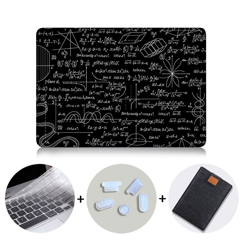 Laptop Case For Macbook Air 13 inch Shell Sleeve for apple mac book air pro retina 11 12 13 15 with touch bar Hard Cover