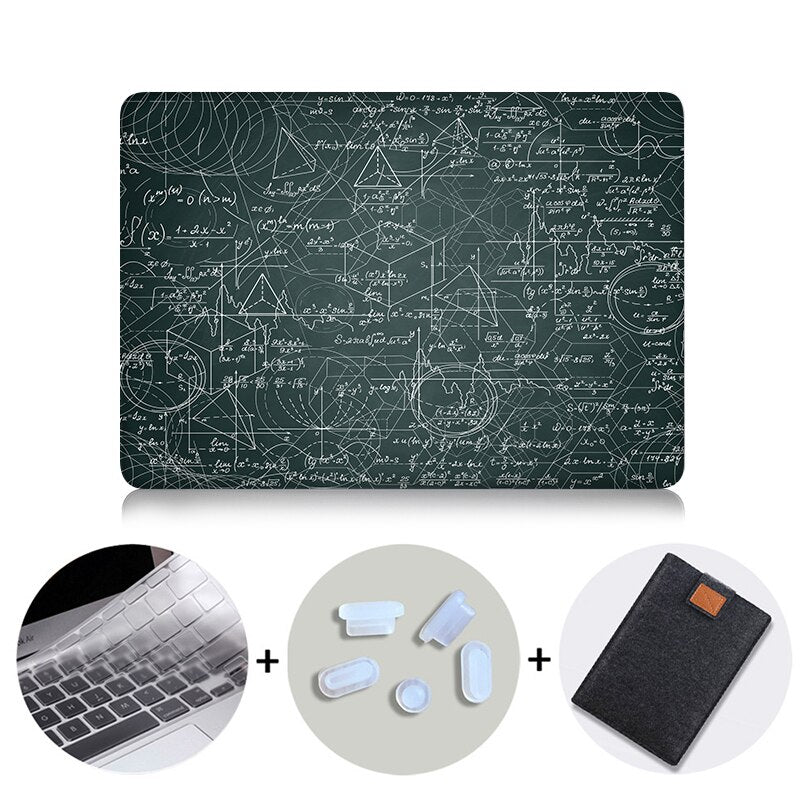 Laptop Case For Macbook Air 13 inch Shell Sleeve for apple mac book air pro retina 11 12 13 15 with touch bar Hard Cover