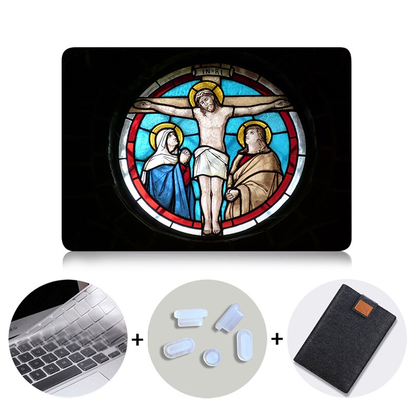 Laptop Case For mac book Air Pro Retina 11 12 13 15 inch Funda Cover For Macbook Pro 13.3 15.4 Church Laptop Bag Sleeve