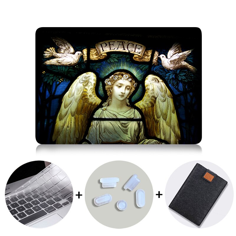 Laptop Case For mac book Air Pro Retina 11 12 13 15 inch Funda Cover For Macbook Pro 13.3 15.4 Church Laptop Bag Sleeve