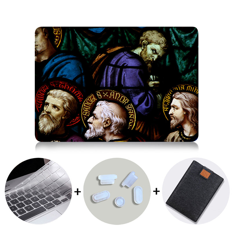 Laptop Case For mac book Air Pro Retina 11 12 13 15 inch Funda Cover For Macbook Pro 13.3 15.4 Church Laptop Bag Sleeve