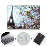 Eiffel Tower Case For Macbook Air Pro Retina 11 12 13 15 Hand Painted Cover For Mac book 13.3 inch Touch Bar Laptop Sleeve