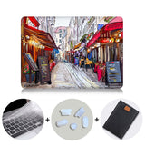 Eiffel Tower Case For Macbook Air Pro Retina 11 12 13 15 Hand Painted Cover For Mac book 13.3 inch Touch Bar Laptop Sleeve