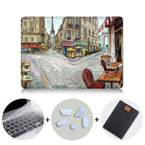 Eiffel Tower Case For Macbook Air Pro Retina 11 12 13 15 Hand Painted Cover For Mac book 13.3 inch Touch Bar Laptop Sleeve