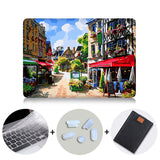 Eiffel Tower Case For Macbook Air Pro Retina 11 12 13 15 Hand Painted Cover For Mac book 13.3 inch Touch Bar Laptop Sleeve