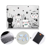 Cute Cartoon Case For Macbook Air Pro Retina 11 12 13 15 Touch Bar Crystal Hard Cover for macbook air 13 inch Laptop Sleeve