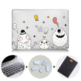 Cute Cartoon Case For Macbook Air Pro Retina 11 12 13 15 Touch Bar Crystal Hard Cover for macbook air 13 inch Laptop Sleeve