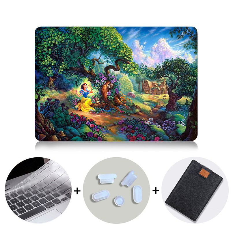 Laptop Case For Macbook Air Pro Retina 11 12 13 15 16 inch With Touch Bar Cartoon Cover Laptop Bag Sleeve A1706 A1466 A1532