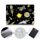 Cartoon Outer Space Laptop Bag Case For Macbook Air Pro Retina 11 12 13 15 inch With Touch Bar Funda 13.3'' Protective Shell