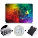 Laptop Case For Apple Macbook Air 11 13.3 Pro 13 15 Retina Starry Sky Hard Case for Mac book Cover 12 inch Shell Laptop Bag