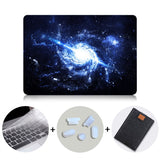 Laptop Case For Apple Macbook Air 11 13.3 Pro 13 15 Retina Starry Sky Hard Case for Mac book Cover 12 inch Shell Laptop Bag
