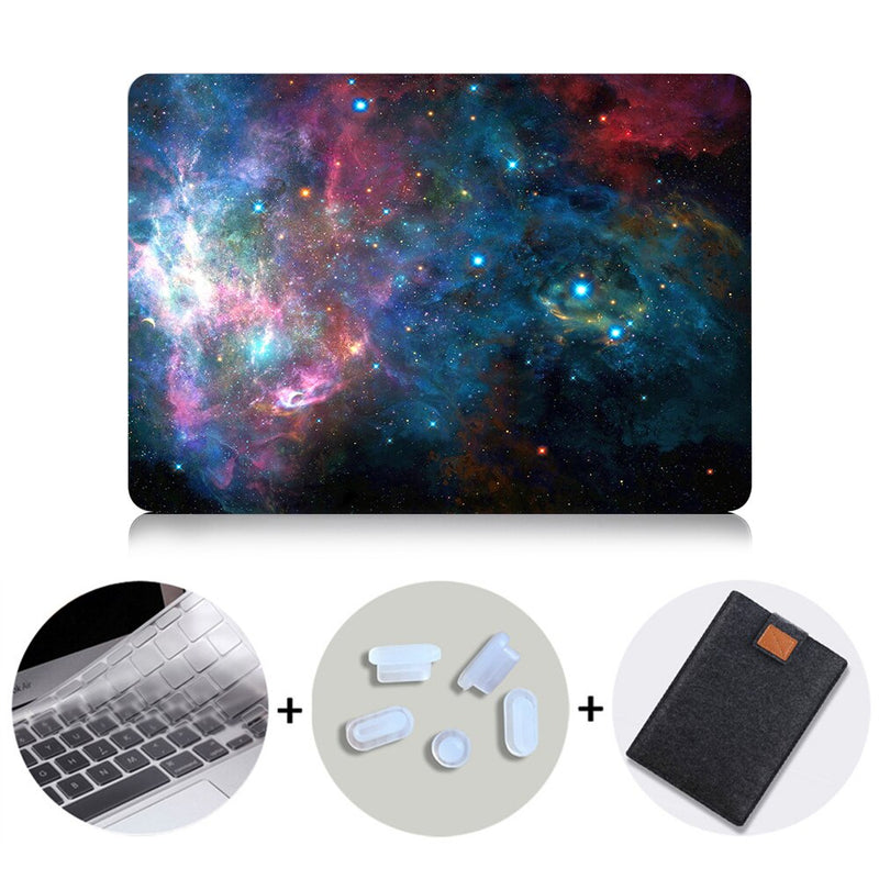 Laptop Case For Apple Macbook Air 11 13.3 Pro 13 15 Retina Starry Sky Hard Case for Mac book Cover 12 inch Shell Laptop Bag