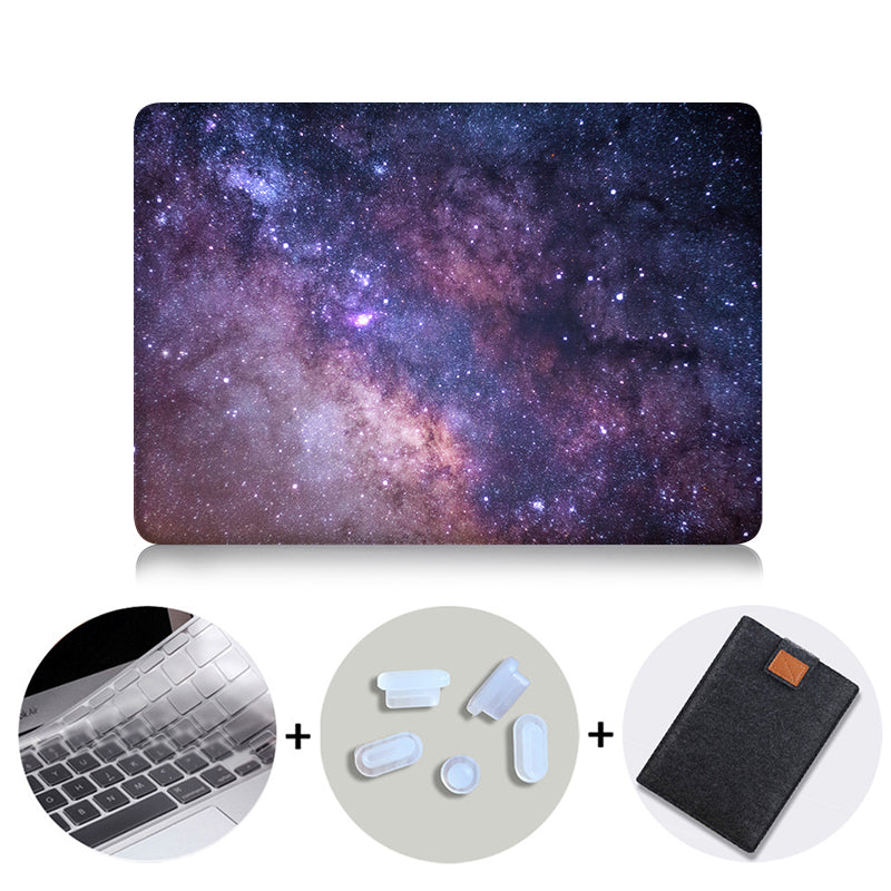 Laptop Case For Apple Macbook Air 11 13.3 Pro 13 15 Retina Starry Sky Hard Case for Mac book Cover 12 inch Shell Laptop Bag