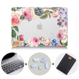 Flower Crystal Case For Macbook Air Pro Retina 11 12 13 15 16 Touch Bar Cover for mac book air 13.3 inch a1932 Laptop Sleeve