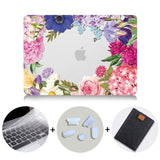 Flower Crystal Case For Macbook Air Pro Retina 11 12 13 15 16 Touch Bar Cover for mac book air 13.3 inch a1932 Laptop Sleeve