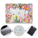 Flower Crystal Case For Macbook Air Pro Retina 11 12 13 15 16 Touch Bar Cover for mac book air 13.3 inch a1932 Laptop Sleeve