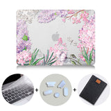 Flower Crystal Case For Macbook Air Pro Retina 11 12 13 15 16 Touch Bar Cover for mac book air 13.3 inch a1932 Laptop Sleeve