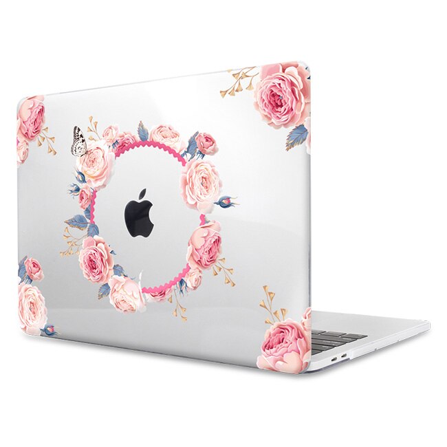 Flowers Butterfly Case For Macbook Air Pro 11 12 13 15 Retina 2018 Hard Case for mac book 13 inch Cover Laptop Sleeve a1989