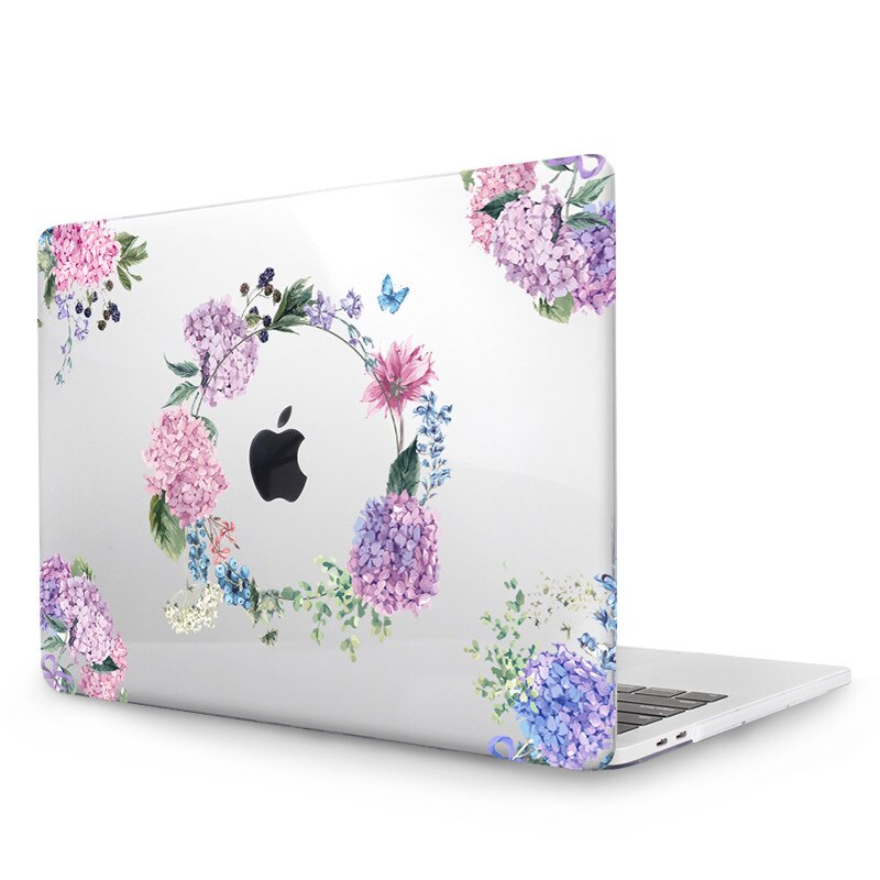 Flowers Butterfly Case For Macbook Air Pro 11 12 13 15 Retina 2018 Hard Case for mac book 13 inch Cover Laptop Sleeve a1989