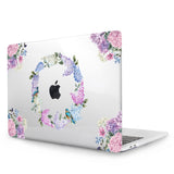 Flowers Butterfly Case For Macbook Air Pro 11 12 13 15 Retina 2018 Hard Case for mac book 13 inch Cover Laptop Sleeve a1989