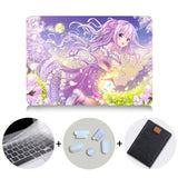 Cute Laptop Case For Macbook Air Pro Retina 11 12 13 15 inch With Touch Bar Cartoon Anime Cover 13.3'' Laptop Sleeve Bag