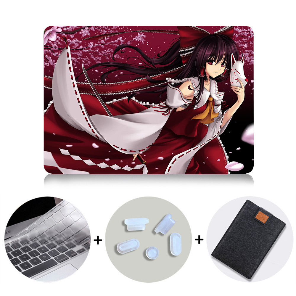 Cute Laptop Case For Macbook Air Pro Retina 11 12 13 15 inch With Touch Bar Cartoon Anime Cover 13.3'' Laptop Sleeve Bag