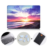 Case For Macbook Pro Retina 13 15 With Touch Bar Hard Cover For mac book Air 11 13.3 new 12 inch Scenery Print Laptop Sleeve