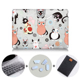 Cute Cartoon Case For Macbook Air 11 13 Pro 13 15 Touch Bar Crystal Cover for mac book 12 inch Retina 13.3 Laptop Bag Sleeve