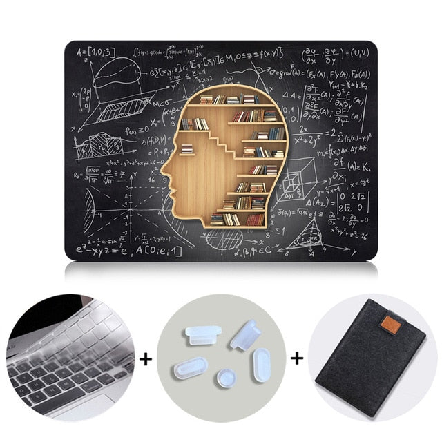 Light Bulb Design Case For Macbook Air Pro Retina 11 12 13 15 With Touch Bar Laptop Sleeve for macbook 13.3 15.4 inch Cover