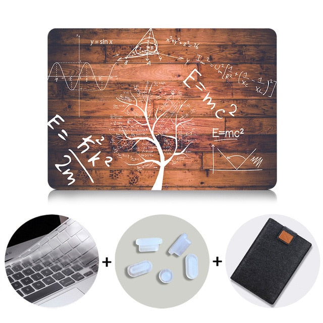 Light Bulb Design Case For Macbook Air Pro Retina 11 12 13 15 With Touch Bar Laptop Sleeve for macbook 13.3 15.4 inch Cover