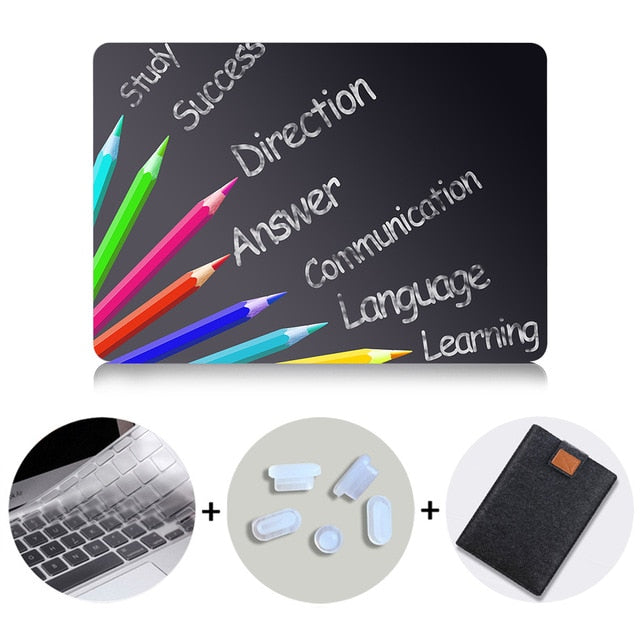 Light Bulb Design Case For Macbook Air Pro Retina 11 12 13 15 With Touch Bar Laptop Sleeve for macbook 13.3 15.4 inch Cover