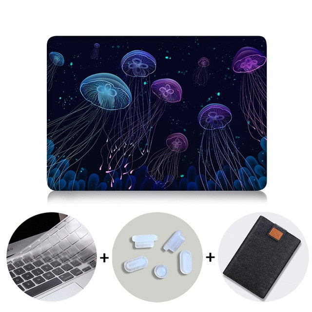 Case For Apple Macbook Pro 13.3 15 Air 11 13 Touch bar A1706 A1707 Funda Cover for mac book 12 inch With Retina Laptop Bag