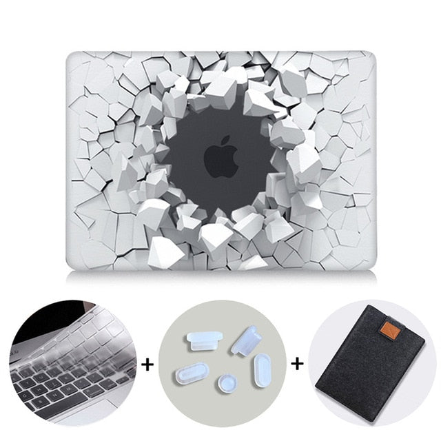 Case For Apple Macbook Pro 13.3 15 Air 11 13 Touch bar A1706 A1707 Funda Cover for mac book 12 inch With Retina Laptop Bag