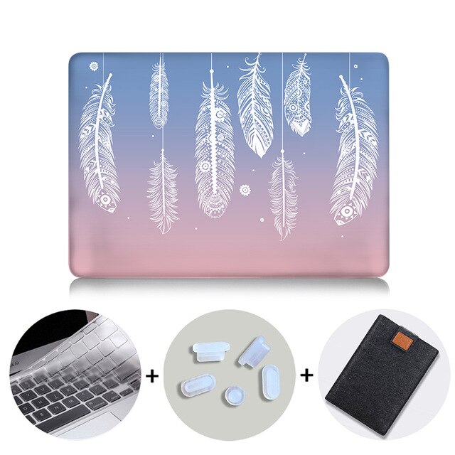 Case For Apple Macbook Pro 13.3 15 Air 11 13 Touch bar A1706 A1707 Funda Cover for mac book 12 inch With Retina Laptop Bag