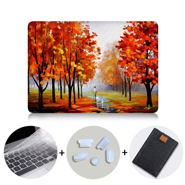 Case For Apple Macbook Pro 13.3 15 Air 11 13 Touch bar A1706 A1707 Funda Cover for mac book 12 inch With Retina Laptop Bag