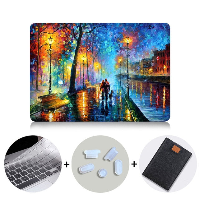 Case For Apple Macbook Pro 13.3 15 Air 11 13 Touch bar A1706 A1707 Funda Cover for mac book 12 inch With Retina Laptop Bag