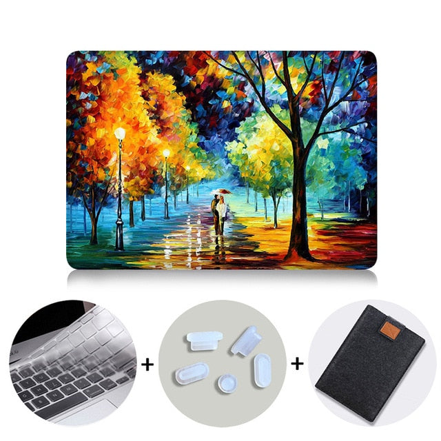 Case For Apple Macbook Pro 13.3 15 Air 11 13 Touch bar A1706 A1707 Funda Cover for mac book 12 inch With Retina Laptop Bag