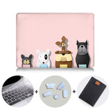 Cartoon Animals Case For Macbook Air 11 13 Pro 16 13 15 Retina With Touch bar Cover for mac book 12 inch Cute Laptop Sleeve
