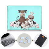 Cartoon Animals Case For Macbook Air 11 13 Pro 16 13 15 Retina With Touch bar Cover for mac book 12 inch Cute Laptop Sleeve