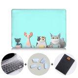 Cartoon Animals Case For Macbook Air 11 13 Pro 16 13 15 Retina With Touch bar Cover for mac book 12 inch Cute Laptop Sleeve