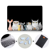 Cartoon Animals Case For Macbook Air 11 13 Pro 16 13 15 Retina With Touch bar Cover for mac book 12 inch Cute Laptop Sleeve