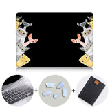 Cartoon Animals Case For Macbook Air 11 13 Pro 16 13 15 Retina With Touch bar Cover for mac book 12 inch Cute Laptop Sleeve