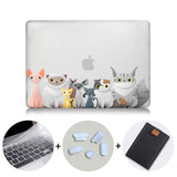 Cartoon Animals Case For Macbook Air 11 13 Pro 16 13 15 Retina With Touch bar Cover for mac book 12 inch Cute Laptop Sleeve