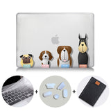 Cartoon Animals Case For Macbook Air 11 13 Pro 16 13 15 Retina With Touch bar Cover for mac book 12 inch Cute Laptop Sleeve