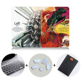 Brain Design Case For Macbook Air Pro Retina 11 12 13 15 inch With Touch Bar Hard Cover 13.3'' Laptop Sleeve+Keyboard Cover